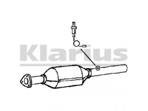 KLARIUS 311898 katalizatoriaus keitiklis 
 Išmetimo sistema -> Katalizatoriaus keitiklis
1J0131089AX, 1J0131089AX
