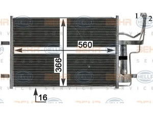 HELLA 8FC 351 343-321 kondensatorius, oro kondicionierius 
 Oro kondicionavimas -> Kondensatorius
BP4K-61-80D, BPYK6148ZA