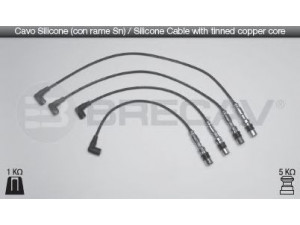 BRECAV 14.549 uždegimo laido komplektas 
 Kibirkšties / kaitinamasis uždegimas -> Uždegimo laidai/jungtys
032 905 430 K, 032 905 430 L, 032 905 430 M