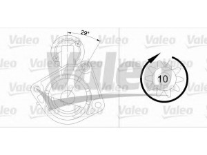 VALEO 458117 starteris 
 Elektros įranga -> Starterio sistema -> Starteris
1004566, 1011330, 1018882, 1064000