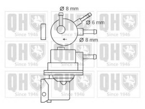 QUINTON HAZELL QFP277 kuro siurblys 
 Degalų tiekimo sistema -> Kuro siurblys/dalys -> Kuro siurblys
7 537 698, 7 564 923, 7 581 032