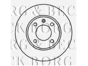 BORG & BECK BBD4180 stabdžių diskas 
 Stabdžių sistema -> Diskinis stabdys -> Stabdžių diskas
811615301, 811615301B, 811615301C