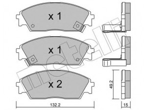 METELLI 22-0236-1 stabdžių trinkelių rinkinys, diskinis stabdys 
 Techninės priežiūros dalys -> Papildomas remontas
45022-SF1-000, 45022-SF1-010, 45022-SF1-020