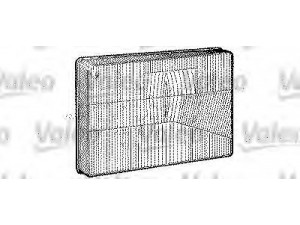 VALEO 061207 priekinis žibintas 
 Kėbulas -> Priekinis žibintas/dalys -> Priekinis žibintas/įterp.
01506163-0, 15061630