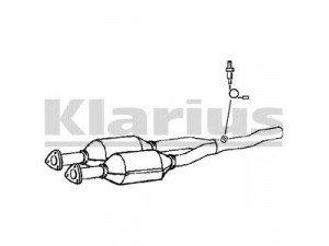 KLARIUS 311855 katalizatoriaus keitiklis 
 Išmetimo sistema -> Katalizatoriaus keitiklis
8N0254400AX, 8N0254400BX, 8N0254400AX