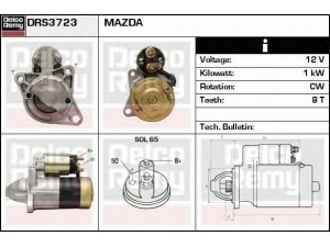 DELCO REMY DRS3723 starteris 
 Elektros įranga -> Starterio sistema -> Starteris
BPD4-18-400, BPD4-18-400A, BPD4-18-400B