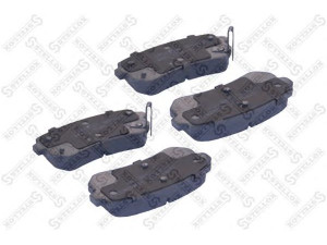 STELLOX 000 054B-SX stabdžių trinkelių rinkinys, diskinis stabdys 
 Techninės priežiūros dalys -> Papildomas remontas
583021HA00, 583021MA00