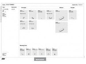 DINEX 150200273 išmetimo sistema 
 Išmetimo sistema -> Išmetimo sistema, visa