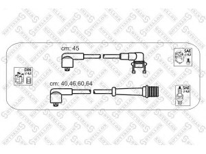 STELLOX 10-38163-SX uždegimo laido komplektas 
 Kibirkšties / kaitinamasis uždegimas -> Uždegimo laidai/jungtys
7700720781, 7700720783