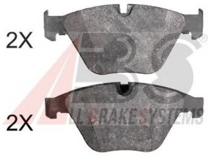 A.B.S. 37960 stabdžių trinkelių rinkinys, diskinis stabdys 
 Techninės priežiūros dalys -> Papildomas remontas
34 11 6 850 886