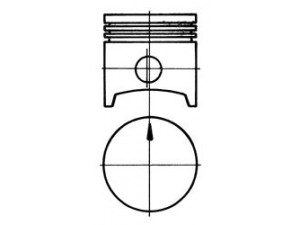 KOLBENSCHMIDT 91322731 stūmoklis