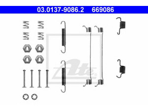 ATE 03.0137-9086.2 priedų komplektas, stabdžių trinkelės 
 Stabdžių sistema -> Būgninis stabdys -> Dalys/priedai
4308 52, 95 659 472, 4308 52, 77 01 202 347