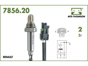 MTE-THOMSON 7856.20.040 lambda jutiklis 
 Variklis -> Variklio elektra
77 00 860 246, 77 01 068 472