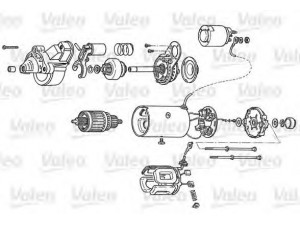VALEO D7GS10 starteris