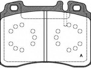 OPEN PARTS BPA0379.20 stabdžių trinkelių rinkinys, diskinis stabdys 
 Techninės priežiūros dalys -> Papildomas remontas
0014209820, 0024201520, 0054200220