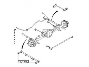 ASVA 1401-012 valdymo svirties/išilginių svirčių įvorė 
 Ašies montavimas/vairavimo mechanizmas/ratai -> Valdymo svirtis/pasukamosios svirties sujungimas -> Montavimas/sutvirtinimas
4554009000