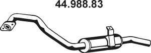 EBERSPÄCHER 44.988.83 galinis duslintuvas 
 Išmetimo sistema -> Duslintuvas
20350-20J02