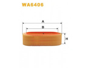 WIX FILTERS WA6406 oro filtras 
 Filtrai -> Oro filtras
333, 5020031, 6143136, 86HF9601AA