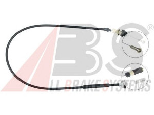 A.B.S. K36280 akceleratoriaus trosas 
 Kuro mišinio formavimas -> Karbiuratorius, sistema -> Valdymo sąsajos/amortizatorius/kameros
1305134080