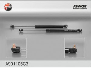 FENOX A901105C3 dujinė spyruoklė, bagažinė 
 Priedai -> Bagažinė/pakrovimo skyrius
2112-0823101-000, 2112-8231010