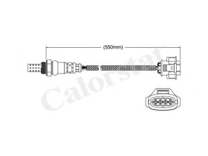 CALORSTAT by Vernet LS140011 lambda jutiklis 
 Variklis -> Variklio elektra
855355, 855359, 855385, 855387