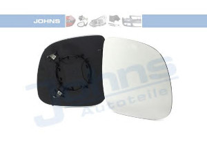 JOHNS 95 67 38-84 veidrodėlio stiklas, išorinis veidrodėlis 
 Kėbulas -> Keleivių kabina -> Veidrodėlis
7E1 857 522H