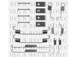 BORG & BECK BBK6054 priedų komplektas, diskinių stabdžių trinkelės 
 Stabdžių sistema -> Diskinis stabdys -> Stabdžių dalys/priedai