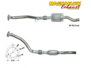MAGNAFLOW 80272 katalizatoriaus keitiklis 
 Išmetimo sistema -> Katalizatoriaus keitiklis
4B0253058LX