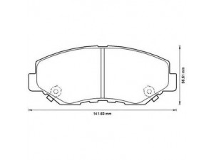 JURID 572504J stabdžių trinkelių rinkinys, diskinis stabdys 
 Techninės priežiūros dalys -> Papildomas remontas
45022S9AA00, 45022S9AA01, 45022S9AE00