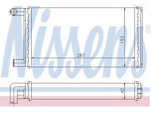 NISSENS 72004 šilumokaitis, salono šildymas 
 Šildymas / vėdinimas -> Šilumokaitis
001 835 76 04, 002 835 62 01, 001 835 76 04