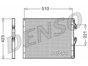 DENSO DCN12101 kondensatorius, oro kondicionierius
533770202, 93194748
