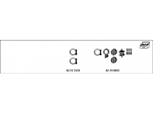 HJS MT-Peu24 išmetimo sistema 
 Išmetimo sistema -> Išmetimo sistema, visa