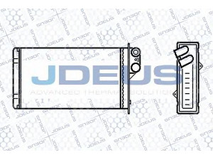 JDEUS 223M58 šilumokaitis, salono šildymas 
 Šildymas / vėdinimas -> Šilumokaitis
7701035891