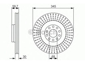 BOSCH 0 986 479 589 stabdžių diskas 
 Stabdžių sistema -> Diskinis stabdys -> Stabdžių diskas
4D0 615 301 B, 4D0 615 301 E, 4D0 615 301 B