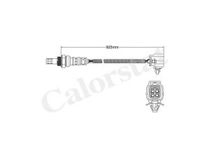 CALORSTAT by Vernet LS140698 lambda jutiklis
AJ59-18-861B, AJ59-18-861C