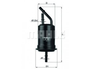 KNECHT KL 488 kuro filtras 
 Techninės priežiūros dalys -> Papildomas remontas
0K30A13480, 0K32A20490, OK30A13480