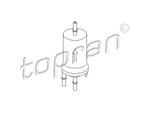 TOPRAN 110 898 kuro filtras 
 Techninės priežiūros dalys -> Papildomas remontas
1K0 201 051C, 1K0 201 051C, 1K0 201 051C