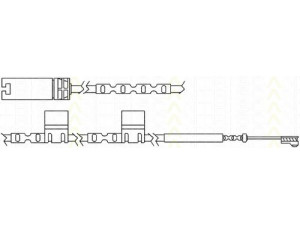 TRISCAN 8115 17019 įspėjimo kontaktas, stabdžių trinkelių susidėvėjimas 
 Stabdžių sistema -> Susidėvėjimo indikatorius, stabdžių trinkelės
34356792573