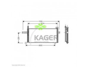 KAGER 94-5086 kondensatorius, oro kondicionierius 
 Oro kondicionavimas -> Kondensatorius
921106F600