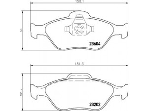 HELLA PAGID 8DB 355 008-901 stabdžių trinkelių rinkinys, diskinis stabdys 
 Techninės priežiūros dalys -> Papildomas remontas
1101462, 1101464, 1128463, 1206064