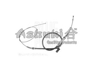 ASHUKI HRK12754 trosas, stovėjimo stabdys 
 Stabdžių sistema -> Valdymo svirtys/trosai
36531-T7400