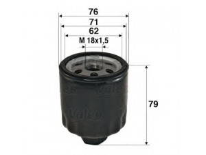 VALEO 586072 alyvos filtras 
 Techninės priežiūros dalys -> Techninės priežiūros intervalai
5650305, 90510934, VOF28, 90510935