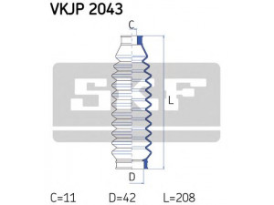 SKF VKJP 2043 gofruotoji membrana, vairavimas 
 Vairavimas -> Gofruotoji membrana/sandarinimai
6N0 422 831, 6Q0 423 831, 6U0 422 831