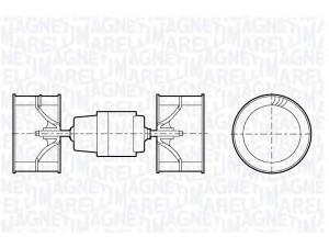 MAGNETI MARELLI 069412670010 vidaus pūtiklis 
 Šildymas / vėdinimas -> Orpūtė/dalys
1 373 766, 1 386 154, 1373766, 1386154