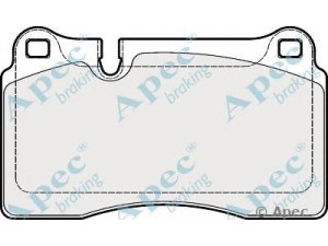 APEC braking PAD1849 stabdžių trinkelių rinkinys, diskinis stabdys 
 Techninės priežiūros dalys -> Papildomas remontas
8J0698151D, 8J0698151E, 8J0698151G