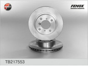 FENOX TB217553 stabdžių diskas 
 Stabdžių sistema -> Diskinis stabdys -> Stabdžių diskas
5531161G00, 5531161G00000, 5531161G01