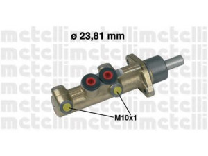 METELLI 05-0298 pagrindinis cilindras, stabdžiai 
 Stabdžių sistema -> Pagrindinis stabdžių cilindras
000 431 59 01