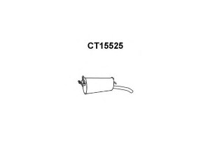 VENEPORTE CT15525 galinis duslintuvas 
 Išmetimo sistema -> Duslintuvas
1726F1, 1726F2