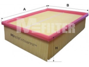 MFILTER K 721 oro filtras 
 Techninės priežiūros dalys -> Techninės priežiūros intervalai
06C 133 843