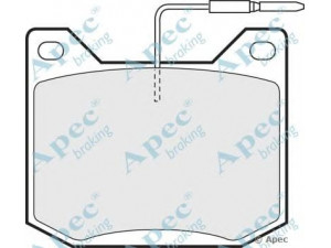 APEC braking PAD562 stabdžių trinkelių rinkinys, diskinis stabdys 
 Techninės priežiūros dalys -> Papildomas remontas
424546, 424556, 424815, 425006